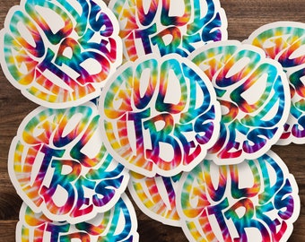 Good Vibes Sticker Vinyl Decal for Kindle, or Car