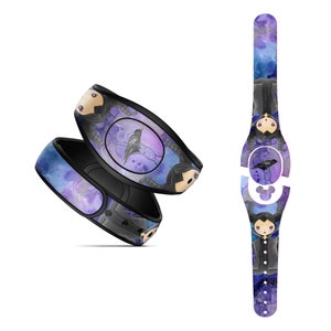 Mistress of Evil Magic Band 1 or 2 Decal | Magic Band Decal | Magic Band Skin | Glitter Magic Band Wrap | RTS Ready To Ship