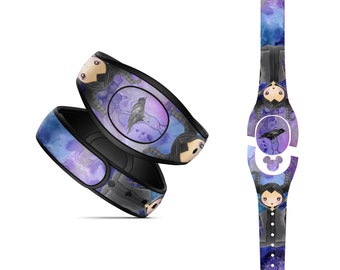 Mistress of Evil Magic Disney MagicBand 2.0 and PLUS Decal Sticker Wrap - Fits Adult & Kids!