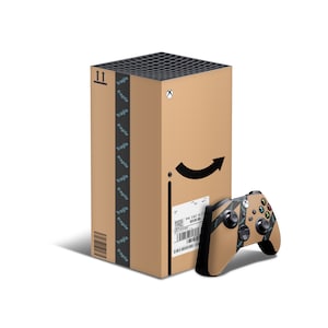 Xbox Series X Skin // Shipping Package // Best Selling Vinyl Decal Sticker 3M Vinyl // Full Coverage X Box Console or Controller image 1