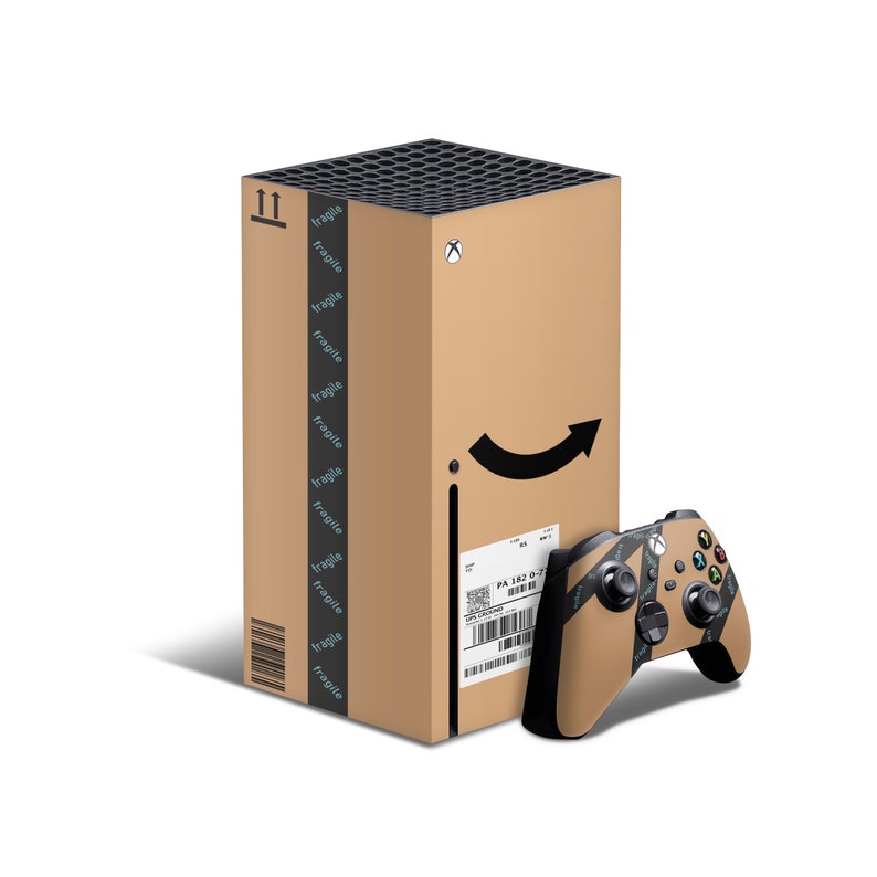 Xbox Series X Skin // Shipping Package // Best Selling Vinyl Decal Sticker 3M Vinyl // Full Coverage X Box Console or Controller image 1