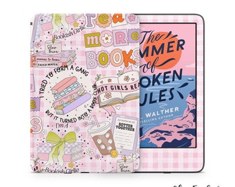 Book Club Kindle Skin | Book Lover Kindle Vinyl Wrap For Amazon Kindle Basic, Paperwhite, Oasis, eReader | As seen on Booktok