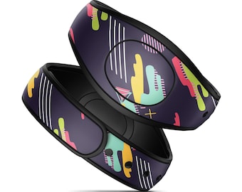 Vintage Retro Disney MagicBand 2.0 and PLUS Decal Sticker Wrap - Fits Adult & Kids!