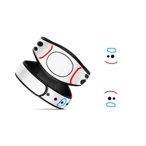 Plasticware Fork Magic Band 2.0 Decal | Waterproof MagicBand Wrap | RTS Ready To Ship | Available with Glitter or Glow Vinyl