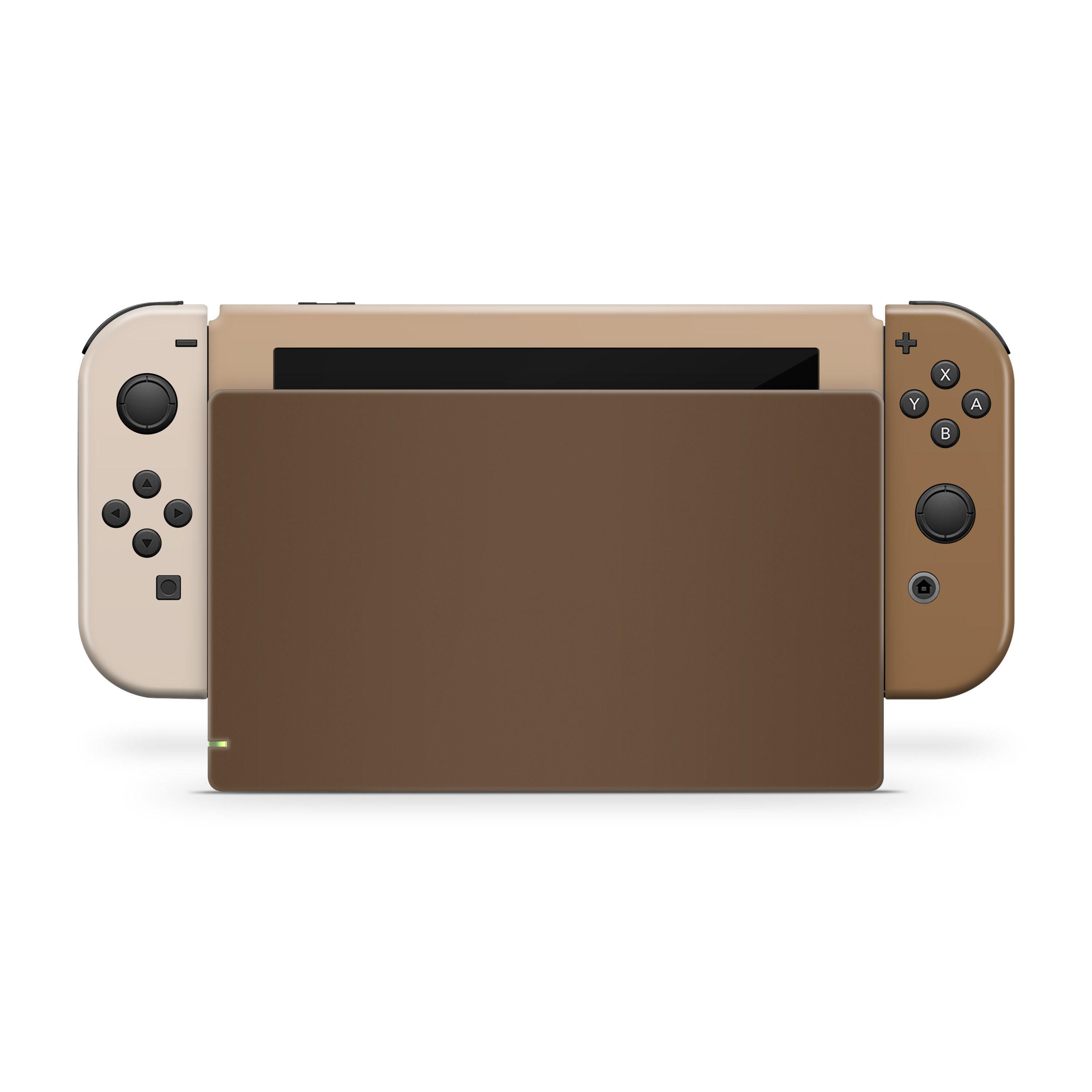 Nintendo Switchデバイス用ニュートラルクリームトーンスキンラップ