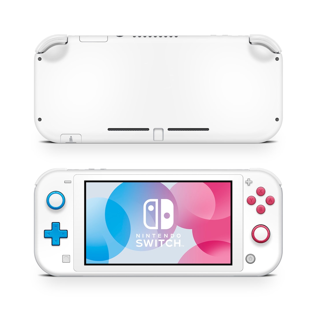 Nintendo Switch Lite Skin Decal Layered Solid Gloss White - Etsy