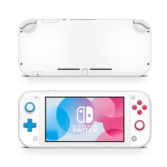 Crisp White Nintendo Switch Lite Skin