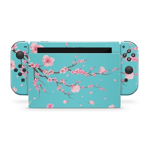 Cherry Blossom Skin Wrap for Nintendo Switch Devices | Standard, OLED, 2, Lite image 1