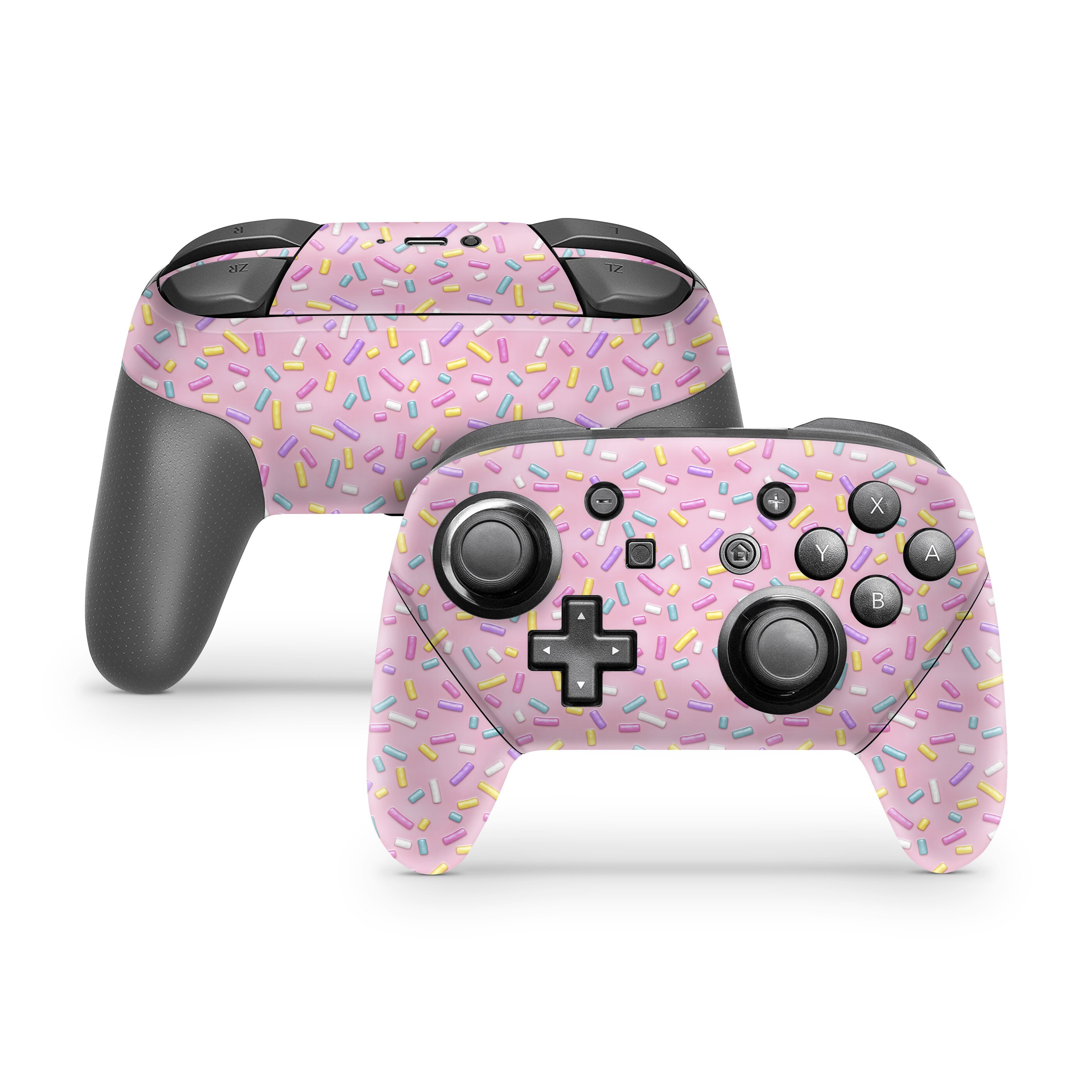 Nintendo Switch Pro Controller Skin // Pink Sprinkles Design - Etsy España