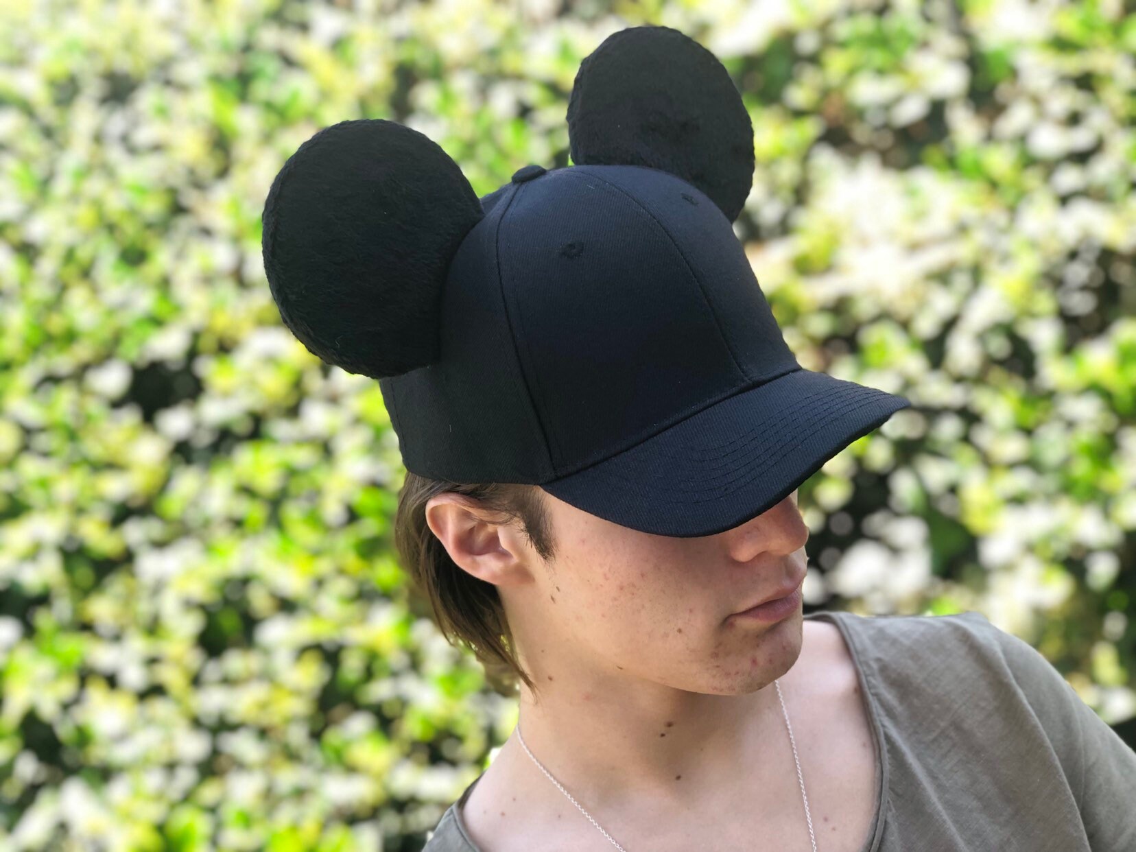 mouse ears baseball cap
