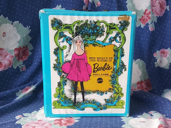 barbie storage suitcase