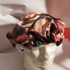 Personalized photo bonnets, photo bonnets, custom made bonnets, custom made fabric/image