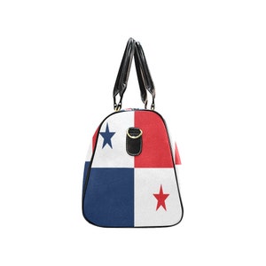 Panama  travel bag, bajan travel bag, flag travel bags