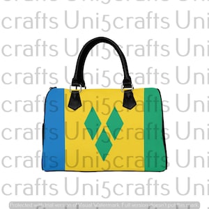 St vincent purse, travel bag, vincy travel bag, flag travel bags, St vincent bag, Panama flag bag