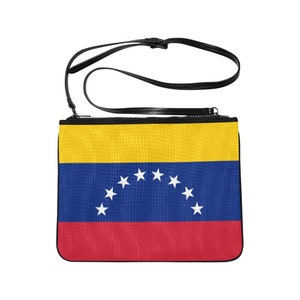 Venezuela  Flag bag, flag clutch purse, cute Venezuela bag,  Venezuela clutch