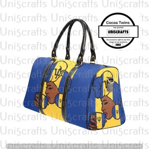 Barbados travel bag, bajan travel bag, flag travel bags