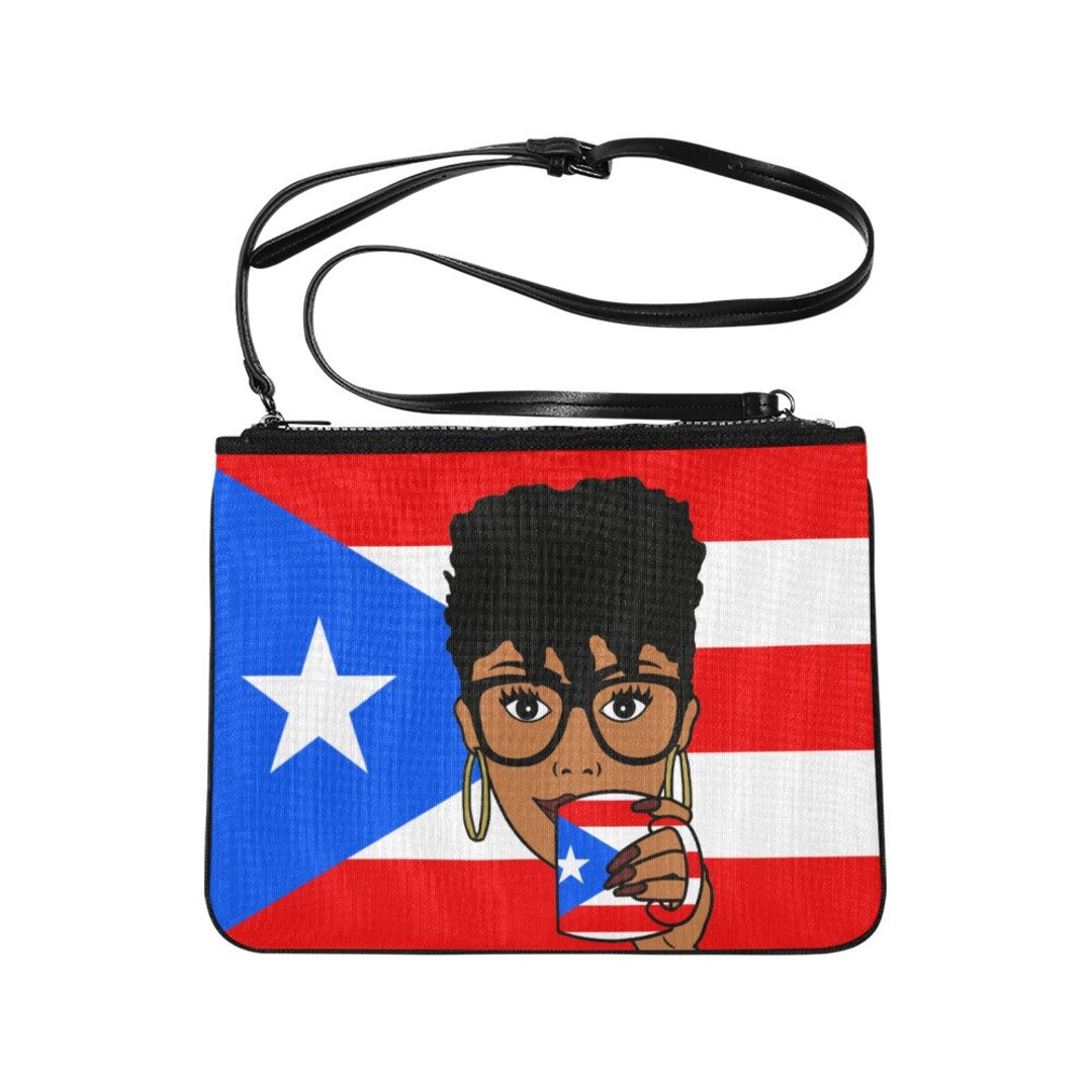 Puerto Rico Purse Travel Bag Puerto Rico Travel Bag Flag Etsy