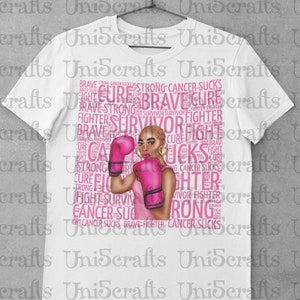 Breast cancer Afrocentric   CREW NECK  shirt