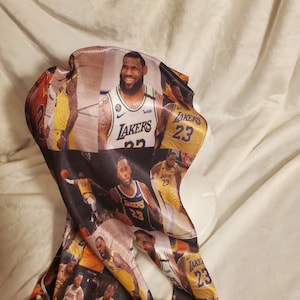 James durag, basketball durag, Lebron photo silky durag