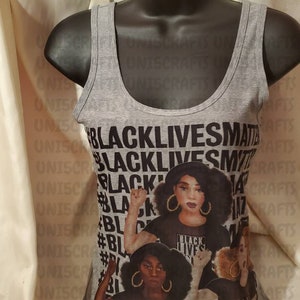 BLM afrocentryczny szary podkoszulek