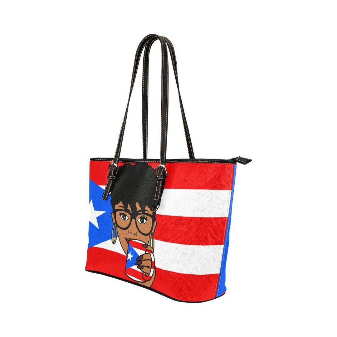 Puerto Rico Purse Travel Bag Puerto Rico Travel Bag Flag Etsy