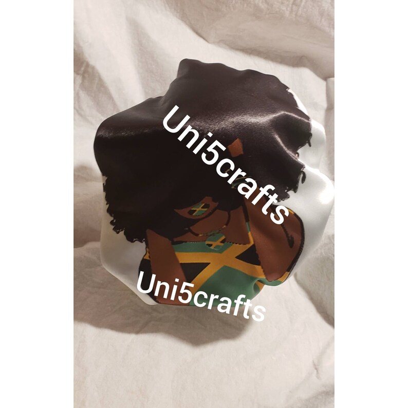 Jamaican Afro Chic Jamaican Satin Flag Etsy