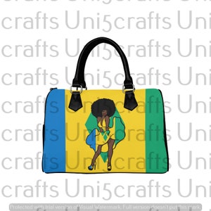 St. Vincent purse, travel bag, Vincy travel bag, flag travel bags, vincy bag, Afrocentric girl bag