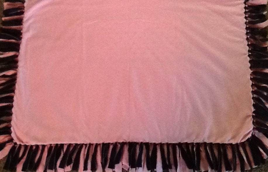 Just married fleece tie blanket with drawstring backpack Etsy