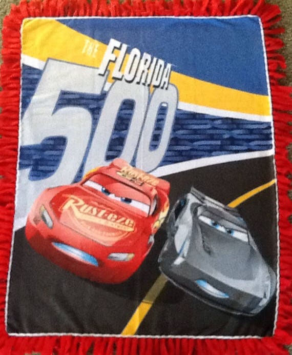 Florida 500 Cars Fleece Tie Blanket Movie Theme Blanket Etsy
