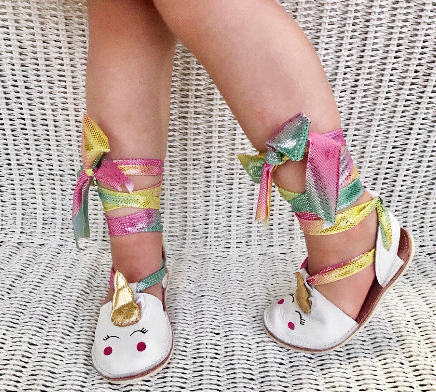unicorn sandals for girls