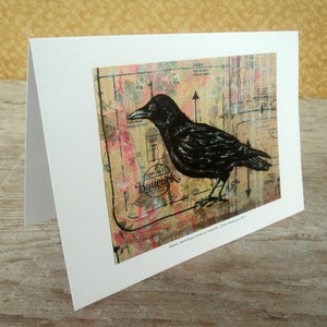 Carte de souhaits oiseau