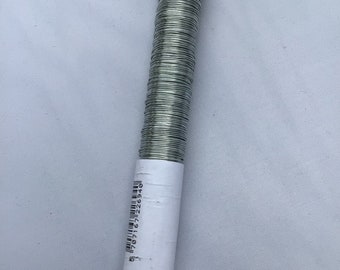 Bloemistendraad zilver 50 meter draaddikte 0,06 mm voor sieraden en ambacht
