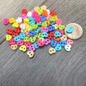 Dress It up Tiny Craft Buttons COUNTRY Round Mini 6mm Wide Doll Sewing  Quilting Garden Card Making Crafts 