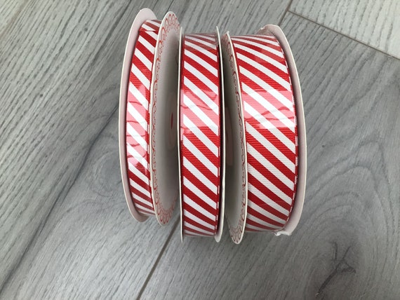 Candy Stripes Red - 16mm Candy Stripes Red - 16mm