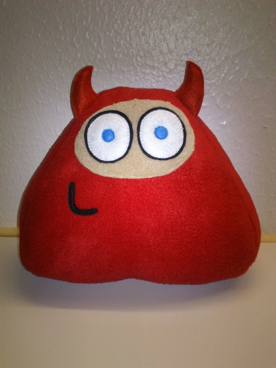 Peluche Pou diseño diablo -  México