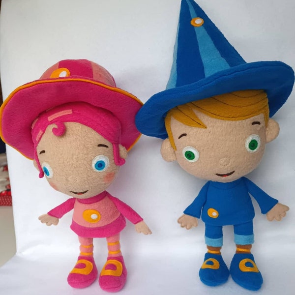 Jouets en peluche comme Teeny et Tiny (PAIRE)