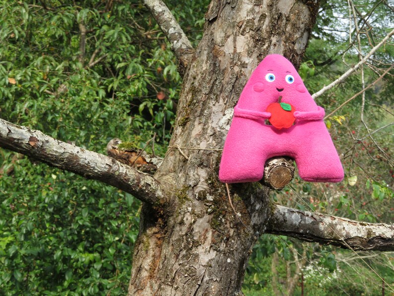 Plush Toy Just Like Charlie And The Alphabet Letter A Etsy