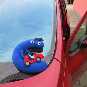 Juguete de peluche como Charlie y el alfabeto - letra "C",