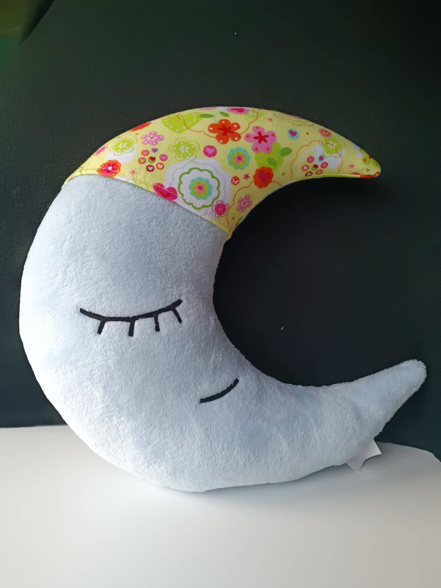 Moon Pillow Lun Nursery Decor Bedding Gift Unisex 