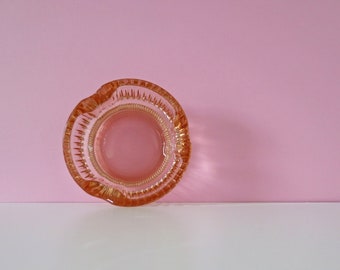 Rosalin Aschenbecher / Glas / Glasschale / Schale / rosa Schüssel / midcentury / 50er / 60er Jahre