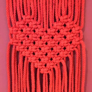 Handmade Sweetheart Cotton Macrame Wall Hanging image 3