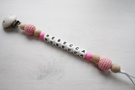 personalised baby soother