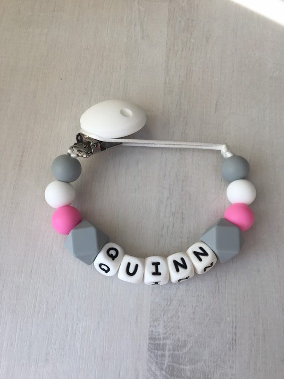 Personalised Dummy Chain Clip
