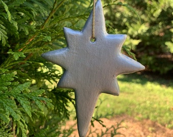 Star of Bethlehem Ornament, Moravian Star, Bethlehem Star,Holiday Gift Ideas,Thoughtful Gifts, Ceramic Christmas Ornaments, Unique Ornaments