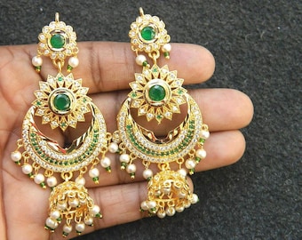 Rajputi earrings design best sale