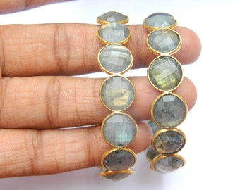 Hoop earring  Gemstone earring Bezel Set Labradorite Hoop earring   Boho Jewelry  Beautiful Gift  for Women