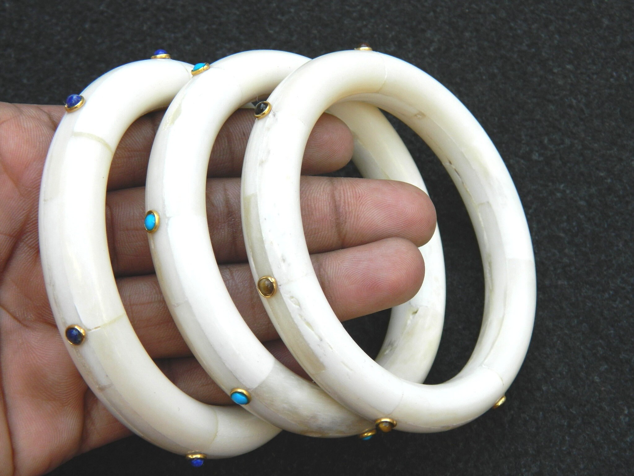 Horn Bone Jewelry Ethically Sourced Buffalo Born Bangle