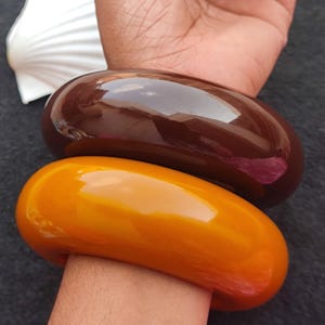 Resin Bangle, Jewelry  Resin Wide Bangle Bracelet Stacking Chunky  Smooth Acrylic Bohemian Fashion Jewelry Gift