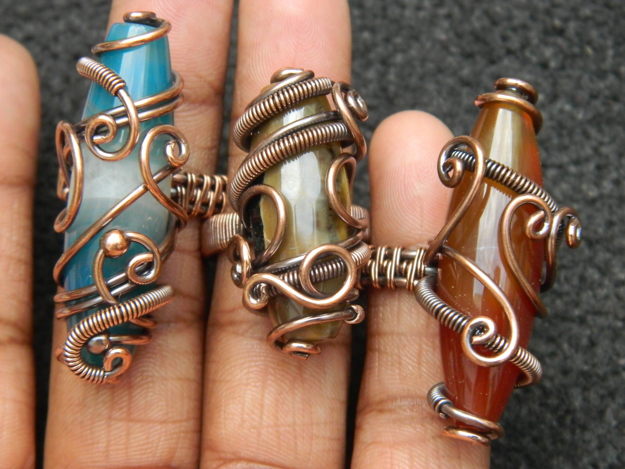 Fashion Rhinestone Embedded In Copper Wire Hollow Ball Beads - Temu