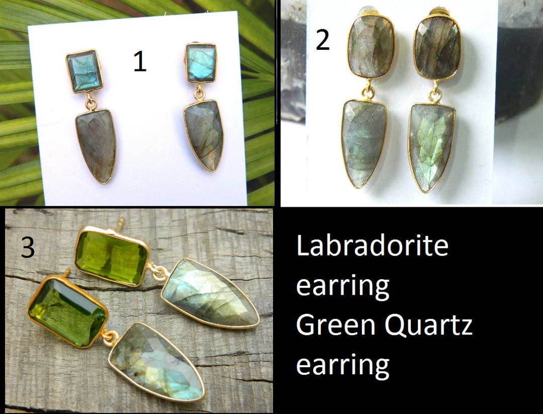 Labradorite Ample Pierre Précieuse Marquise Cabochons 10x5 MM Naturel Calibré